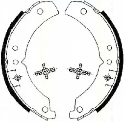 Комплект тормозных колодок TRISCAN купить