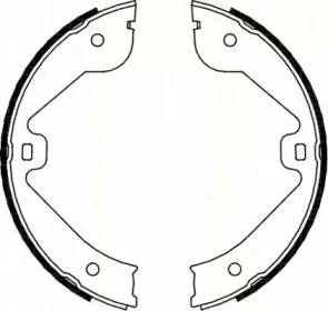 Комплект тормозных колодок, стояночная тормозная система TRISCAN купить