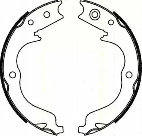 Комплект тормозных колодок, стояночная тормозная система TRISCAN купить