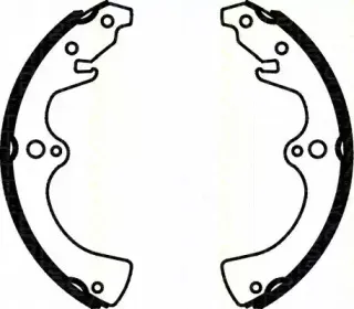 Комплект тормозных колодок TRISCAN купить