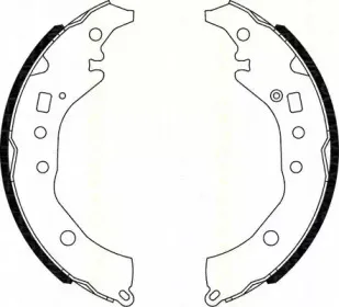 Комплект тормозных колодок TRISCAN купить
