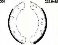 Комплект тормозных колодок TRISCAN купить