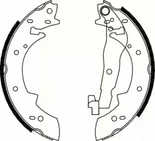 Комплект тормозных колодок TRISCAN купить
