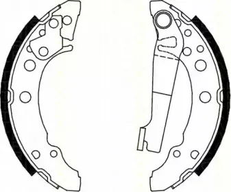 Комплект тормозных колодок TRISCAN купить