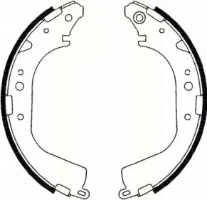 Комплект тормозных колодок TRISCAN купить