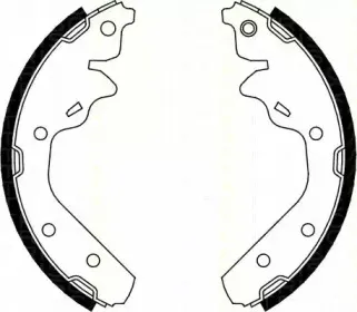 Комплект тормозных колодок TRISCAN купить