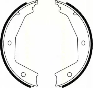 Комплект тормозных колодок, стояночная тормозная система TRISCAN купить
