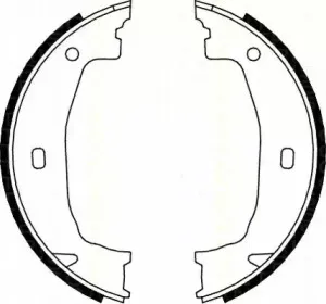 Комплект тормозных колодок, стояночная тормозная система TRISCAN купить