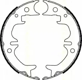Комплект тормозных колодок, стояночная тормозная система TRISCAN купить