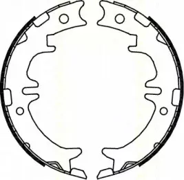 Комплект тормозных колодок, стояночная тормозная система TRISCAN купить