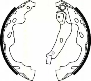 Комплект тормозных колодок TRISCAN купить