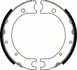 Комплект тормозных колодок, стояночная тормозная система TRISCAN купить