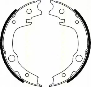 Комплект тормозных колодок, стояночная тормозная система TRISCAN купить