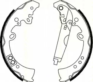 Комплект тормозных колодок TRISCAN купить