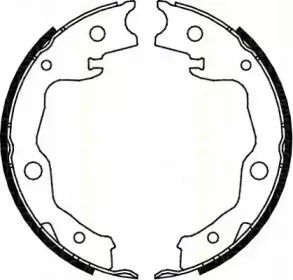 Комплект тормозных колодок, стояночная тормозная система TRISCAN купить