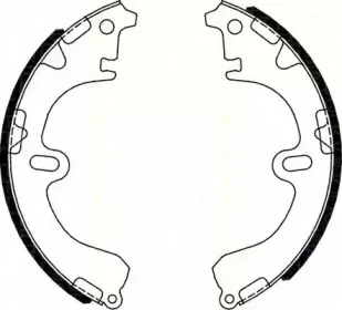 Комплект тормозных колодок TRISCAN купить