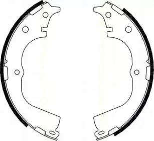 Комплект тормозных колодок TRISCAN купить