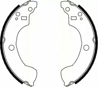 Комплект тормозных колодок TRISCAN купить