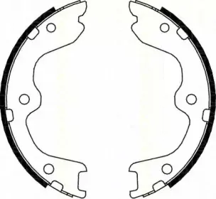 Комплект тормозных колодок, стояночная тормозная система TRISCAN купить