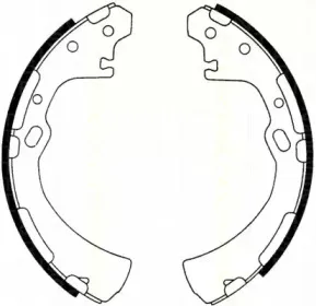 Комплект тормозных колодок TRISCAN купить