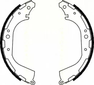 Комплект тормозных колодок TRISCAN купить