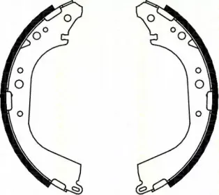 Комплект тормозных колодок TRISCAN купить
