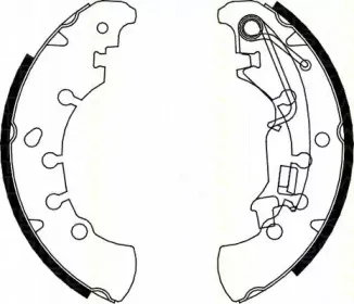 Комплект тормозных колодок TRISCAN купить