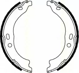 Комплект тормозных колодок, стояночная тормозная система TRISCAN купить