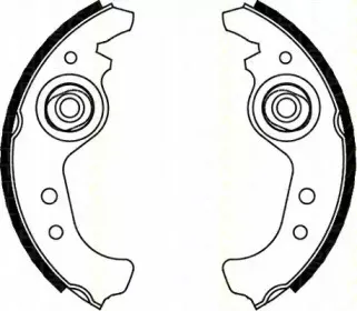Комплект тормозных колодок TRISCAN купить