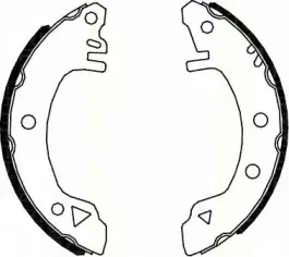 Комплект тормозных колодок TRISCAN купить