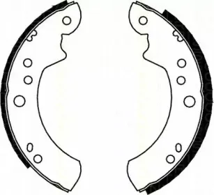 Комплект тормозных колодок TRISCAN купить