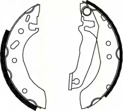 Комплект тормозных колодок TRISCAN купить