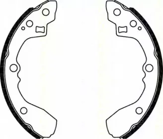Комплект тормозных колодок TRISCAN купить