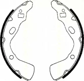 Комплект тормозных колодок TRISCAN купить