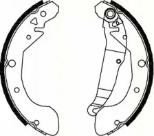 Комплект тормозных колодок TRISCAN купить