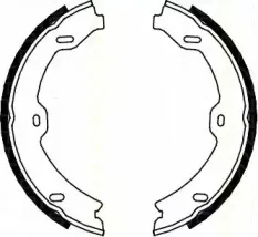 Комплект тормозных колодок, стояночная тормозная система TRISCAN купить