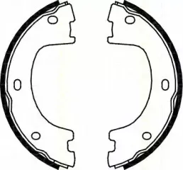 Комплект тормозных колодок, стояночная тормозная система TRISCAN купить