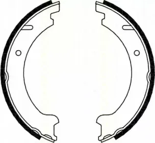 Комплект тормозных колодок, стояночная тормозная система TRISCAN купить