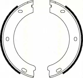 Комплект тормозных колодок, стояночная тормозная система TRISCAN купить