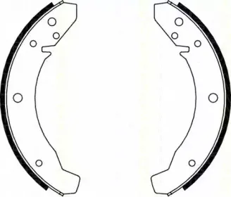 Комплект тормозных колодок TRISCAN купить