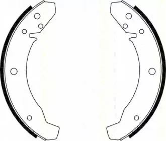 Комплект тормозных колодок TRISCAN купить