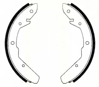 Комплект тормозных колодок TRISCAN купить