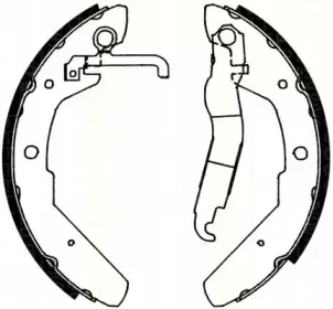 Комплект тормозных колодок TRISCAN купить