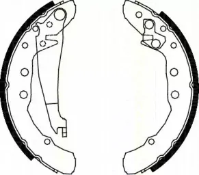 Комплект тормозных колодок TRISCAN купить