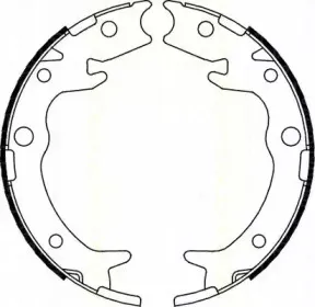 Комплект тормозных колодок, стояночная тормозная система TRISCAN купить