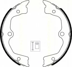 Комплект тормозных колодок, стояночная тормозная система TRISCAN купить