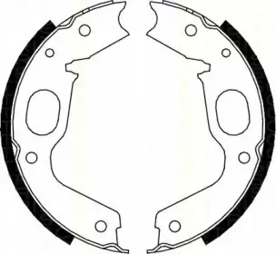Комплект тормозных колодок, стояночная тормозная система TRISCAN купить