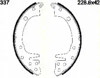 Комплект тормозных колодок TRISCAN купить