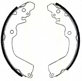 Комплект тормозных колодок TRISCAN купить