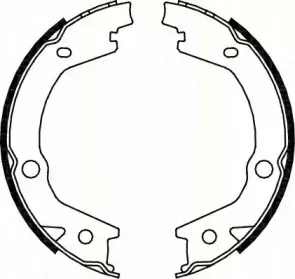Комплект тормозных колодок, стояночная тормозная система TRISCAN купить